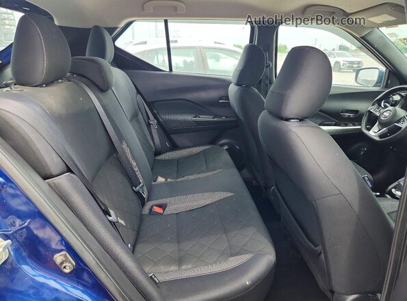 3N1CP5CV5LL535641 2020 NISSAN KICKS Синий Вид задних сидений