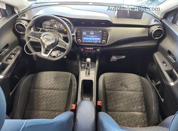 3N1CP5CV5ML524964 2021 NISSAN KICKS Blue Vista del salpicadero