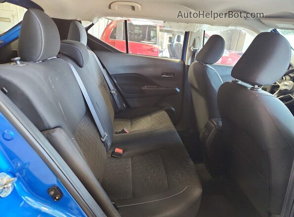 3N1CP5CV5ML524964 2021 NISSAN KICKS Blue Vista interior trasera