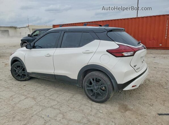 3N1CP5CV5PL504511 2023 NISSAN KICKS White Trasero izquierdo