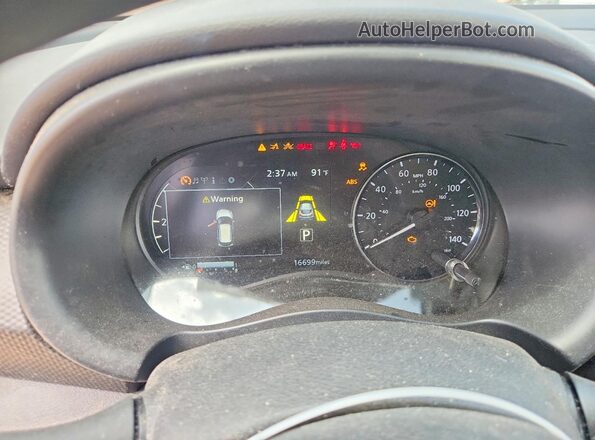 3N1CP5CV5PL524970 2023 NISSAN KICKS Серый Вид щитка приборов