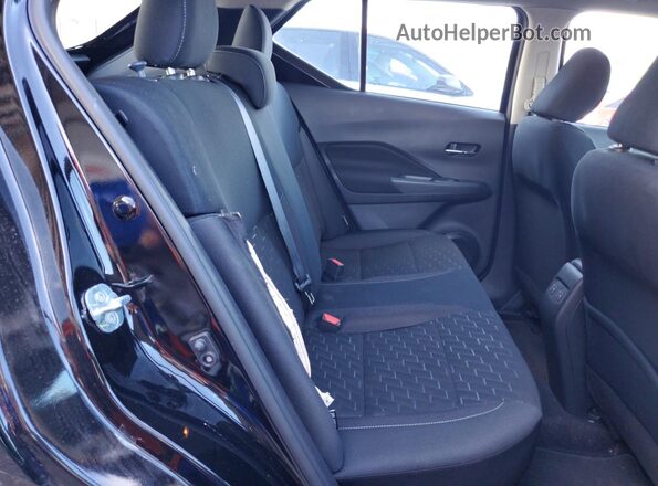 3N1CP5CV5RL569944 2024 NISSAN KICKS Black უკანა სალონის ხედი