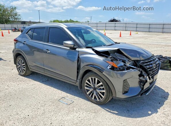 3N1CP5CV5RL574562 2024 NISSAN KICKS Gray Delantero derecho