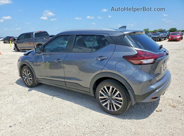 3N1CP5CV5RL574562 2024 NISSAN KICKS Gray Trasero izquierdo