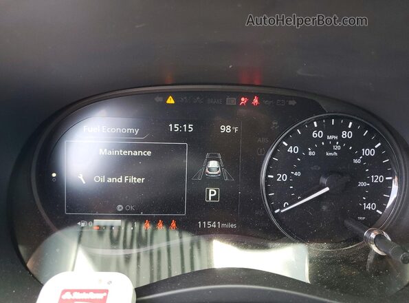 3N1CP5CV5RL574562 2024 NISSAN KICKS Gray Vista del cuadro de instrumentos
