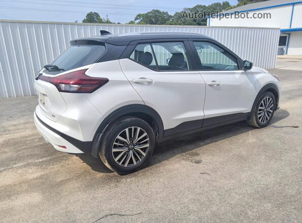 3N1CP5CV6ML512676 2021 NISSAN KICKS White უკანა მარჯვენა