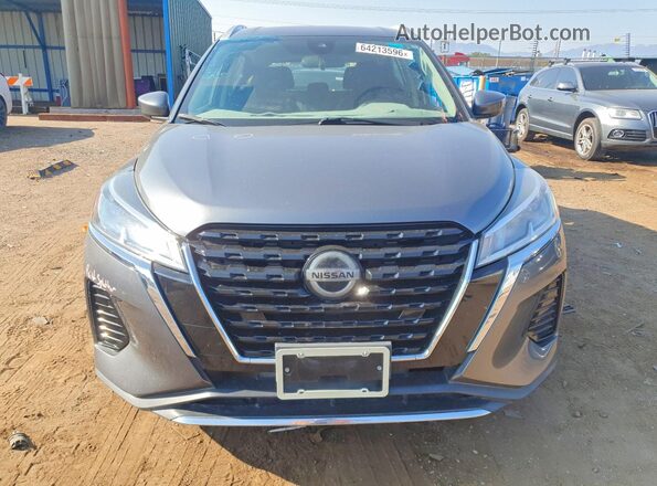 3N1CP5CV6ML521409 2021 NISSAN KICKS Silver წინა ხედი