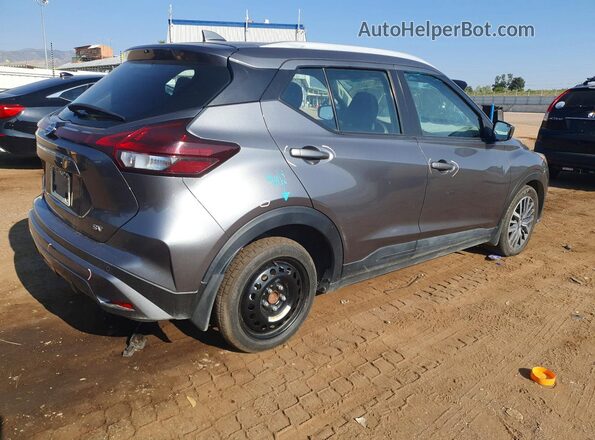 3N1CP5CV6ML521409 2021 NISSAN KICKS Silver უკანა მარჯვენა