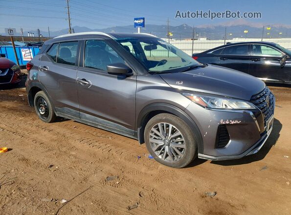 3N1CP5CV6ML521409 2021 NISSAN KICKS Silver წინა მარჯვენა