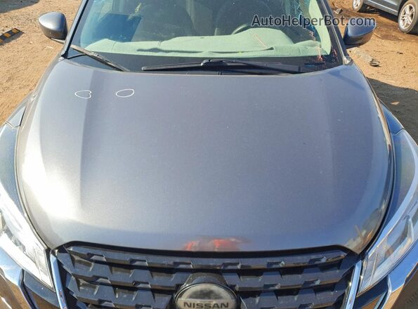 3N1CP5CV6ML521409 2021 NISSAN KICKS Silver უკანა სალონის ხედი