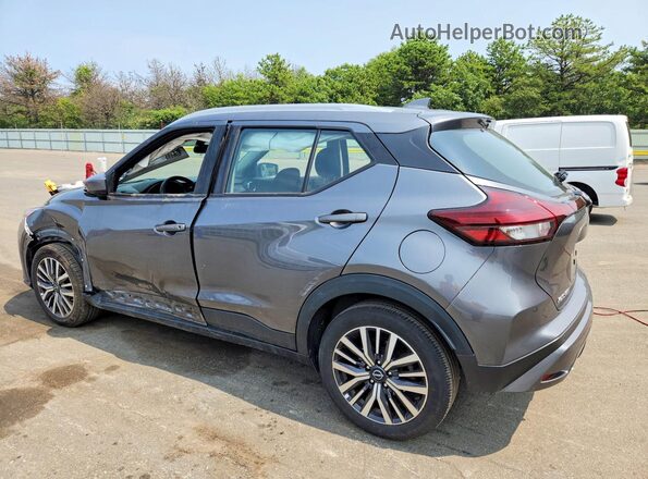 3N1CP5CV6NL515367 2022 NISSAN KICKS Gray Trasero izquierdo