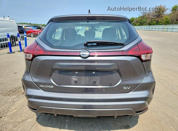 3N1CP5CV6NL515367 2022 NISSAN KICKS Gray Vista trasera