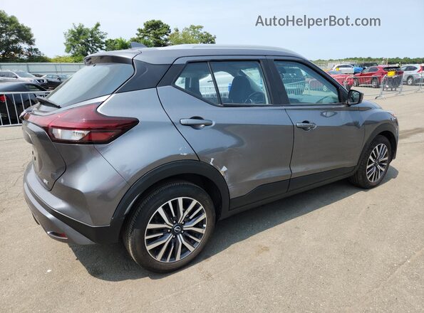 3N1CP5CV6NL515367 2022 NISSAN KICKS Gray 