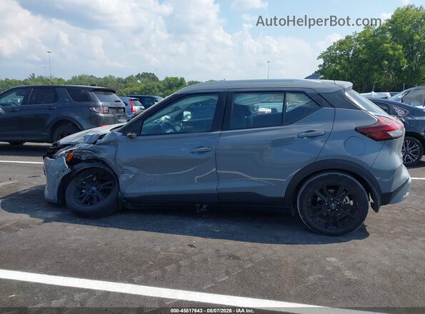 3N1CP5CV6PL532575 2023 NISSAN KICKS Blue Вид задньої частини салону
