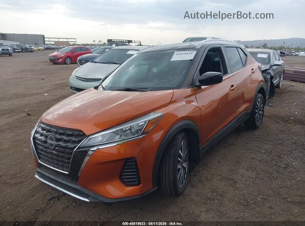 3N1CP5CV6PL550915 2023 NISSAN KICKS Orange Front left