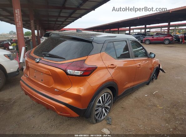 3N1CP5CV6PL550915 2023 NISSAN KICKS Orange Rear right