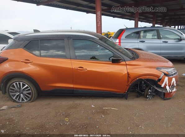 3N1CP5CV6PL550915 2023 NISSAN KICKS Orange Rear interior view