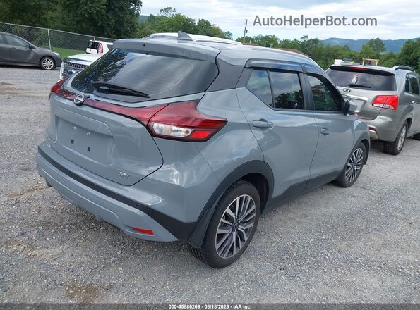 3N1CP5CV6RL484918 2024 NISSAN KICKS Серый Задняя правая четверть