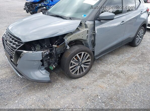 3N1CP5CV6RL484918 2024 NISSAN KICKS Серый Вид спереди