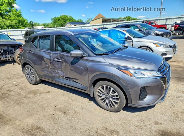 3N1CP5CV6RL528514 2024 NISSAN KICKS Gray Передня права чверть