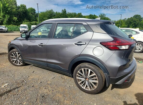 3N1CP5CV6RL545619 2024 NISSAN KICKS Gray Trasero izquierdo