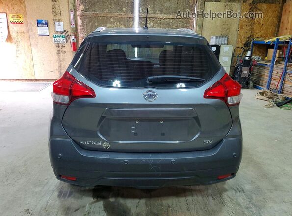 3N1CP5CV7LL483865 2020 NISSAN KICKS Gray უკანა ხედი