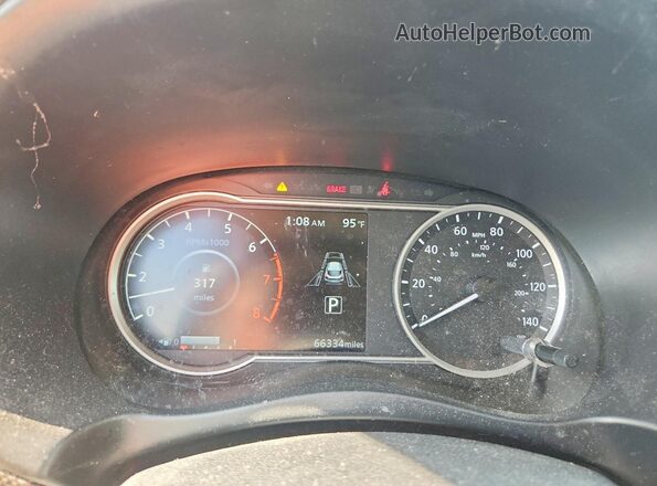 3N1CP5CV7LL549461 2020 NISSAN KICKS Gray Vista del cuadro de instrumentos