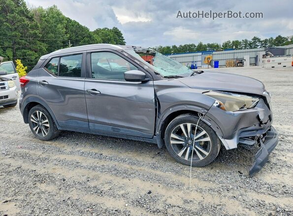 3N1CP5CV7LL567944 2020 NISSAN KICKS Gray Przód prawy