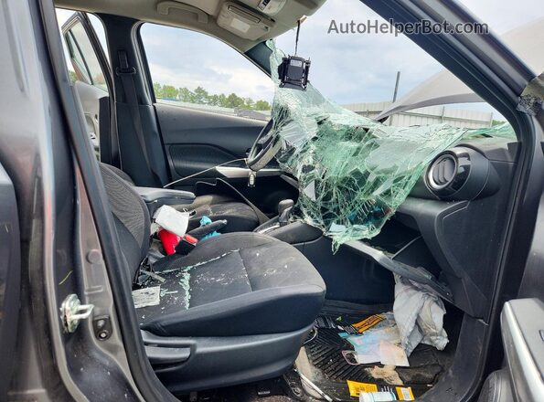 3N1CP5CV7LL567944 2020 NISSAN KICKS Gray Widok wnętrza z przodu