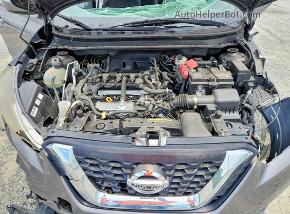 3N1CP5CV7LL567944 2020 NISSAN KICKS Gray Widok wnętrza z tyłu