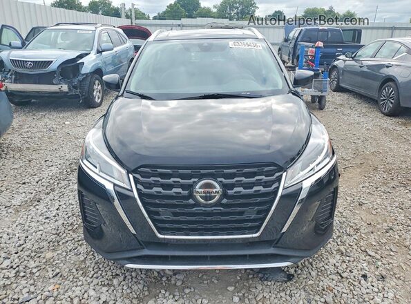 3N1CP5CV7ML535898 2021 NISSAN KICKS Black Вид спереду