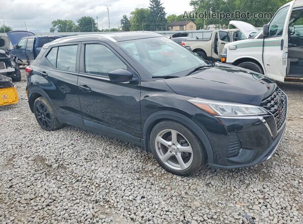 3N1CP5CV7ML535898 2021 NISSAN KICKS Black Передня права чверть