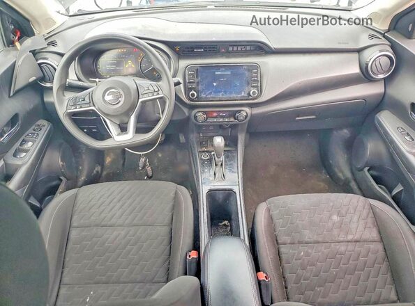 3N1CP5CV7ML535898 2021 NISSAN KICKS Black Вид панелі приладів