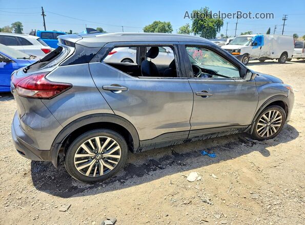 3N1CP5CV7ML553933 2021 NISSAN KICKS Gray Հետևի աջ