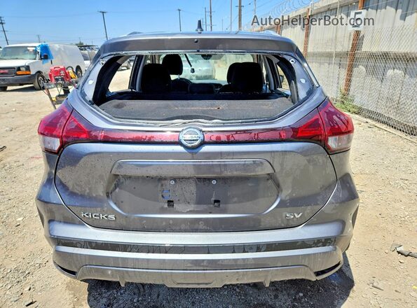 3N1CP5CV7ML553933 2021 NISSAN KICKS Gray Հետևի տեսք