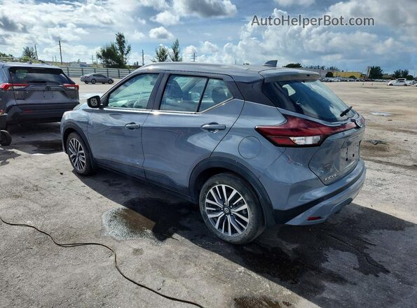 3N1CP5CV7ML559537 2021 NISSAN KICKS Серый Задняя левая четверть