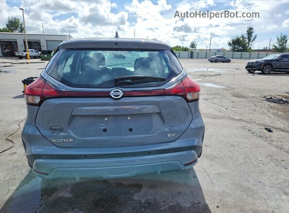 3N1CP5CV7ML559537 2021 NISSAN KICKS Серый Вид сзади