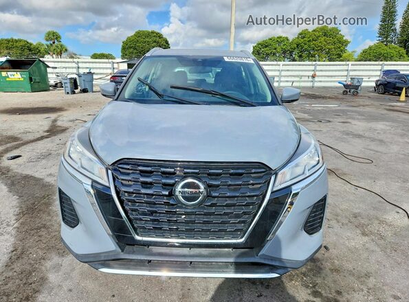 3N1CP5CV7ML559537 2021 NISSAN KICKS Серый Вид спереди