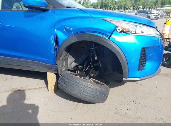 3N1CP5CV7PL469129 2023 NISSAN KICKS Blue Vista frontal