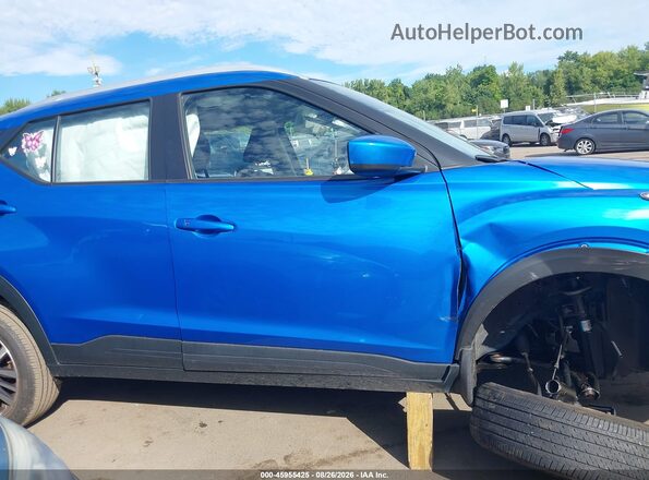 3N1CP5CV7PL469129 2023 NISSAN KICKS Blue Vista interior trasera