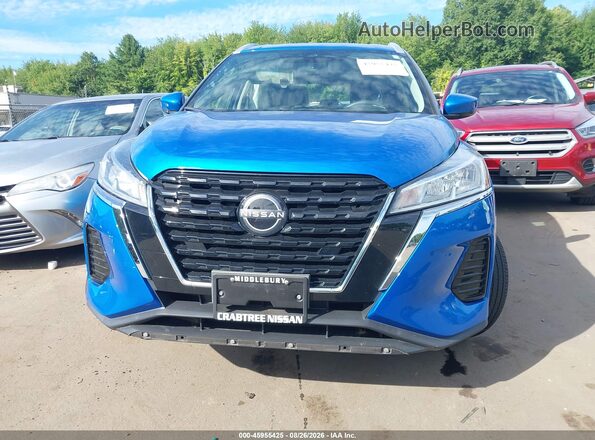 3N1CP5CV7PL469129 2023 NISSAN KICKS Blue Vista del cuadro de instrumentos
