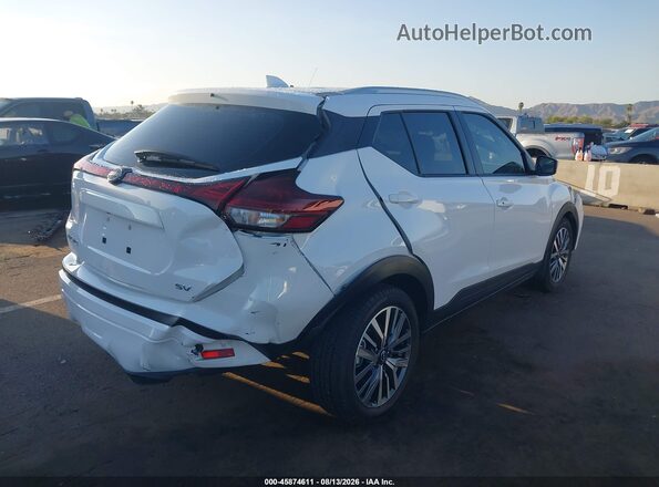 3N1CP5CV7PL498775 2023 NISSAN KICKS White Հետևի աջ