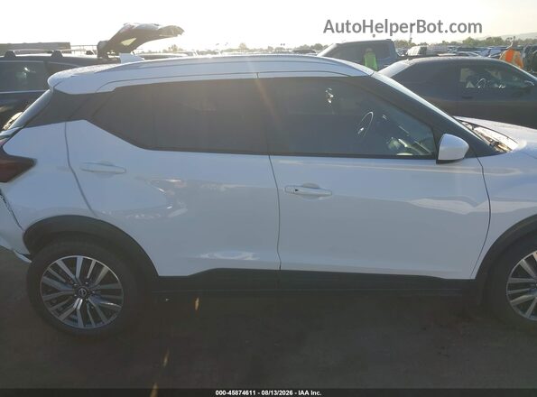 3N1CP5CV7PL498775 2023 NISSAN KICKS White Սարքավորումների վահանակի տեսք