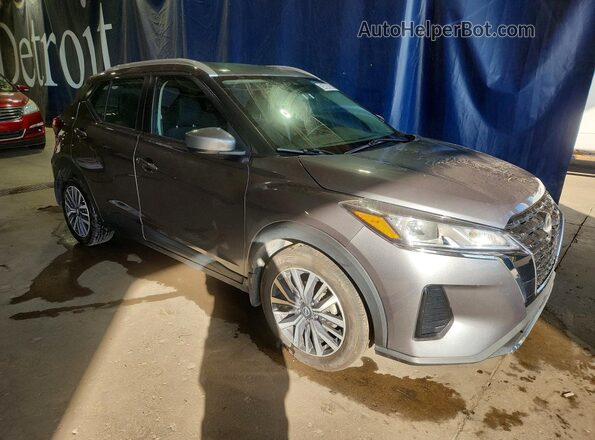 3N1CP5CV7PL504798 2023 NISSAN KICKS Gray Front right