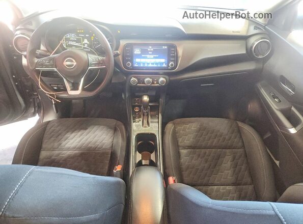 3N1CP5CV7PL504798 2023 NISSAN KICKS Gray Dashboard view