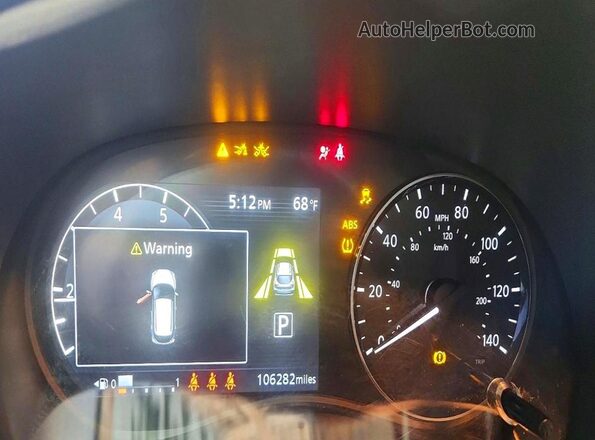 3N1CP5CV7PL504798 2023 NISSAN KICKS Gray Instrument cluster view
