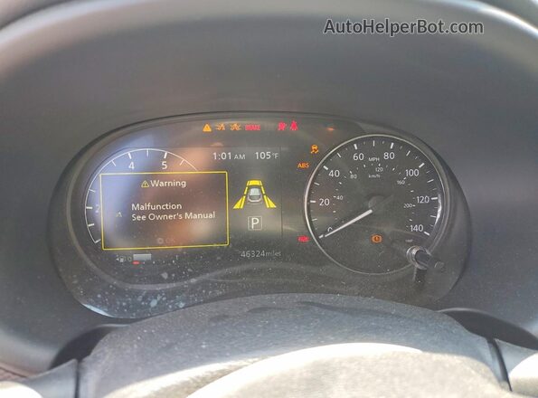 3N1CP5CV7PL512822 2023 NISSAN KICKS Orange Սարքավորումների վահանակի տեսք