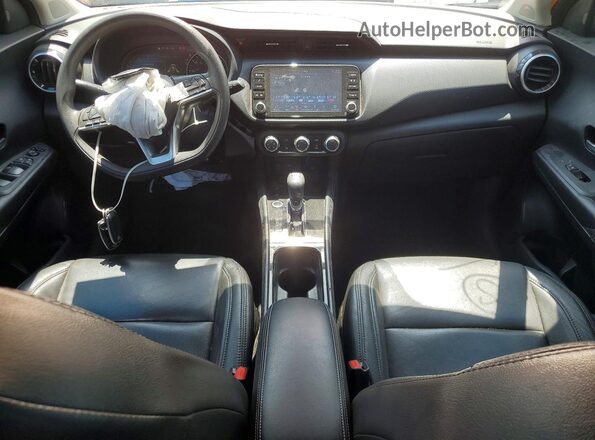 3N1CP5CV7PL512822 2023 NISSAN KICKS Orange Առջևի վահանակի տեսք