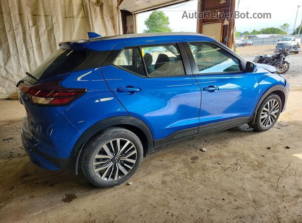 3N1CP5CV7PL537722 2023 NISSAN KICKS Синий Задняя правая четверть
