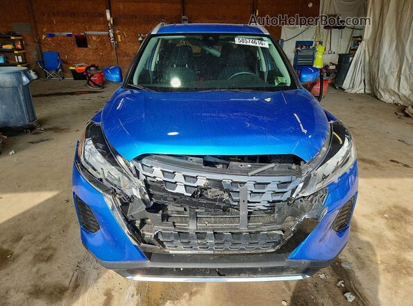 3N1CP5CV7PL537722 2023 NISSAN KICKS Синий Вид спереди